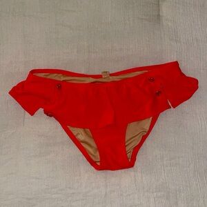 Victoria Secret - Orange bottom bikini suit - Small